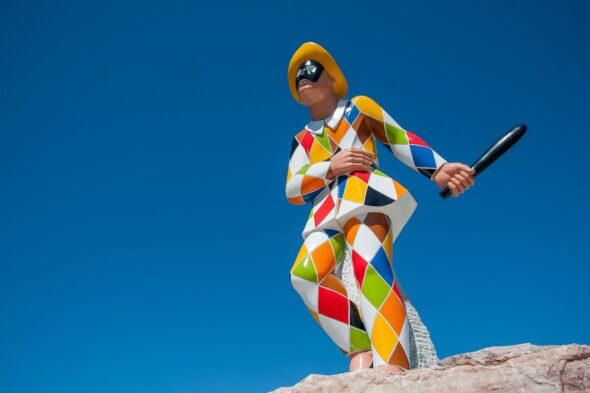 Statuetta di Arlecchino