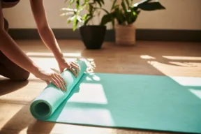 Come pulire un tappetino da yoga in casa