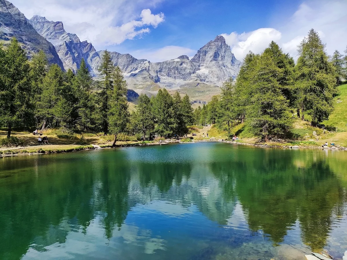 lago blu