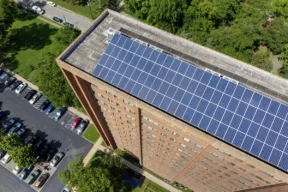 palazzo con fotovoltaico