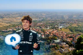 San Marino + foto di Kimi Antonelli in miniatura