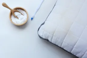 bicarbonato su cuscino