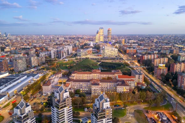 Milano dall'alto