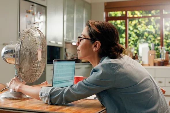 Perché il ventilatore andrebbe spento quando fa troppo caldo