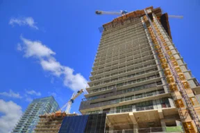 cantiere sul palazzo