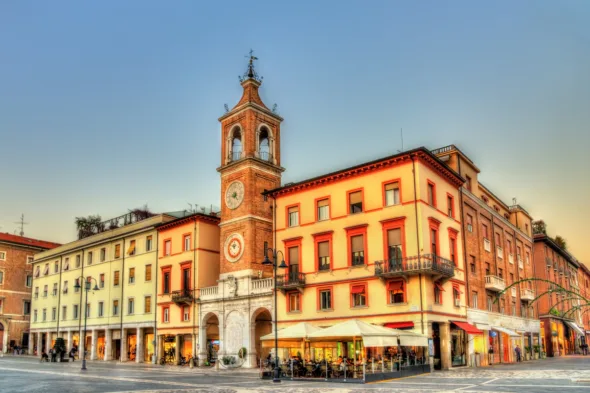 piazza a Rimini