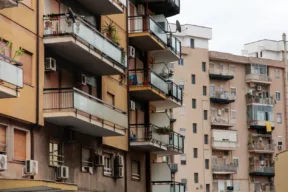 climatizzatori sul terrazzo