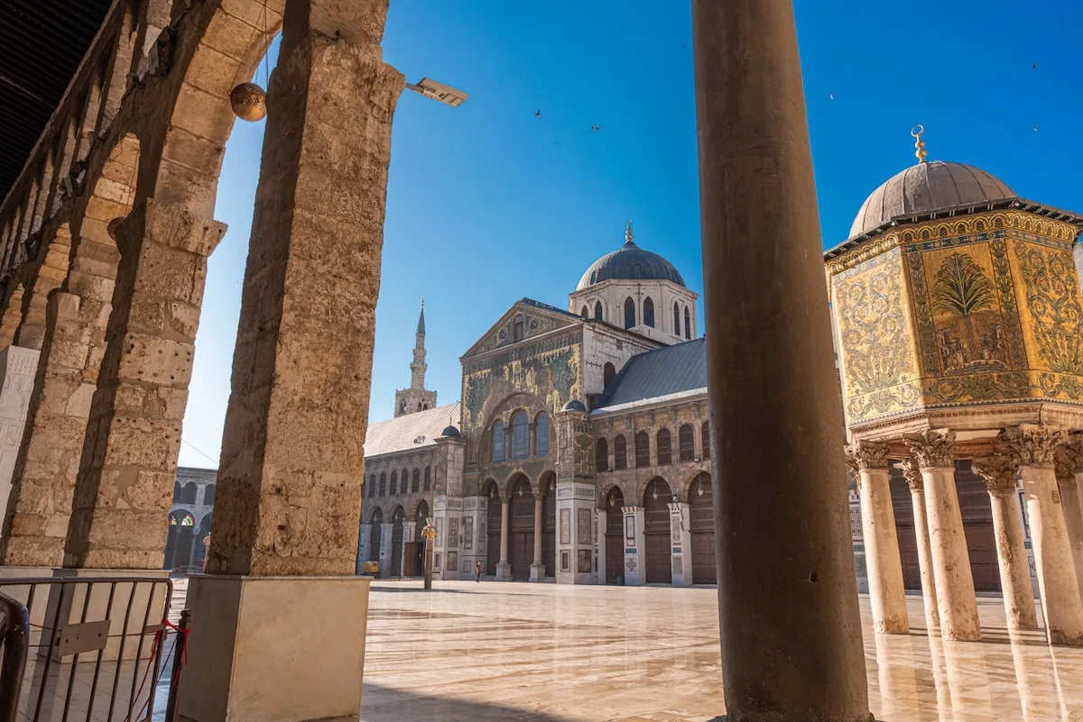 La Moschea degli Omayyadi di Damasco
