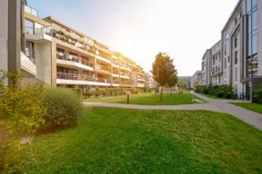 palazzi con aree verdi