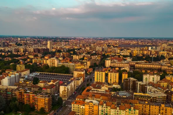 Milano dall'alto
