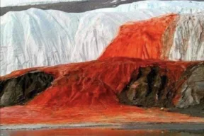 Cascate di sangue: perché da un ghiacciaio in Antartide fuoriesce acqua rossa