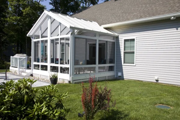 casa con veranda